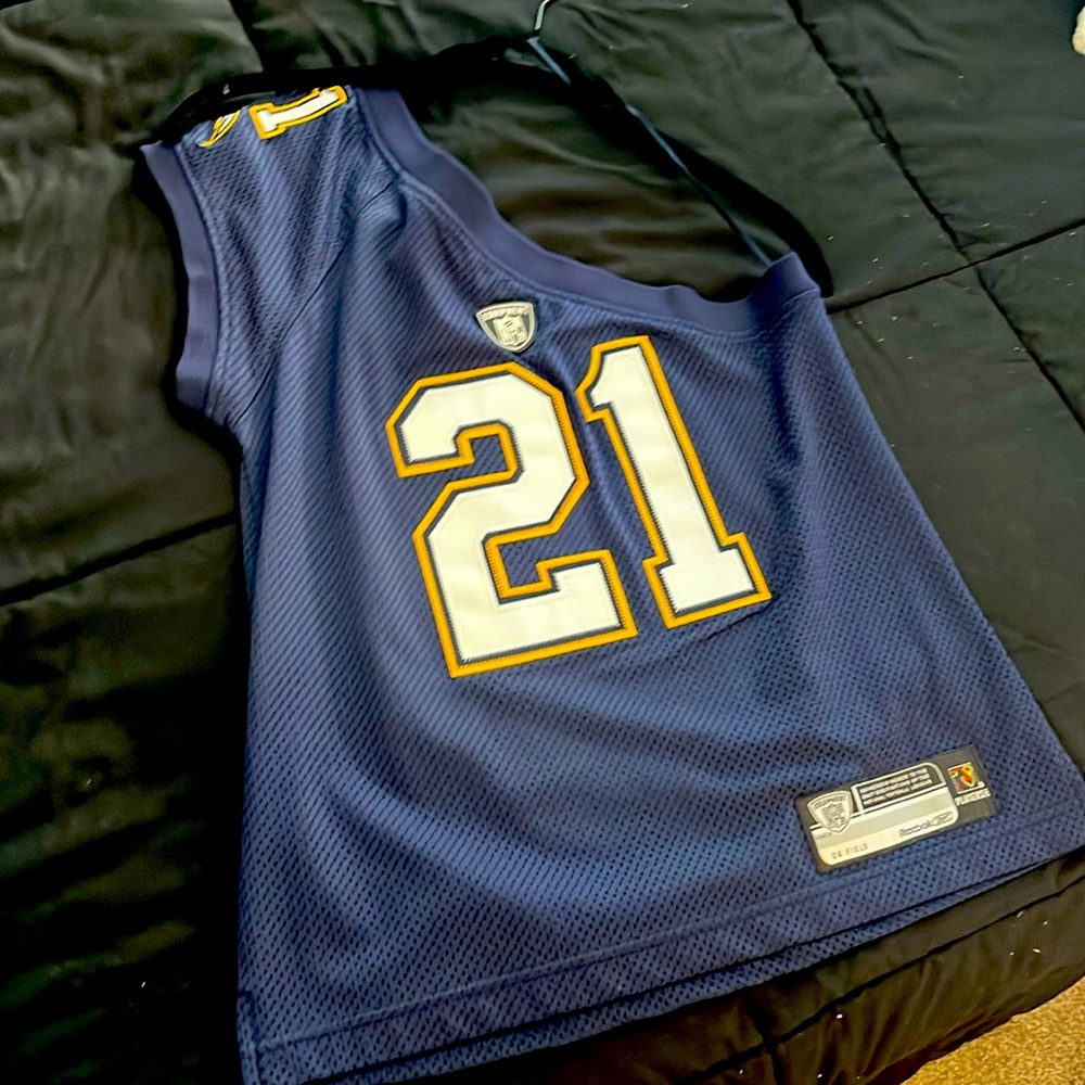 Cute Women’s one shoulder- Chargers Jersey